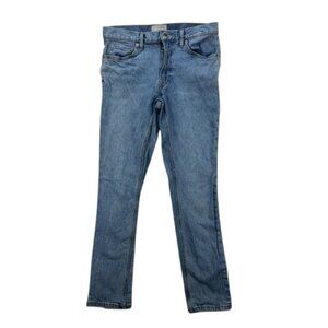 Everlane Men’s 31x30 Blue Slim Fit Straight Leg Jeans Denim Classic Casual‎ Pant